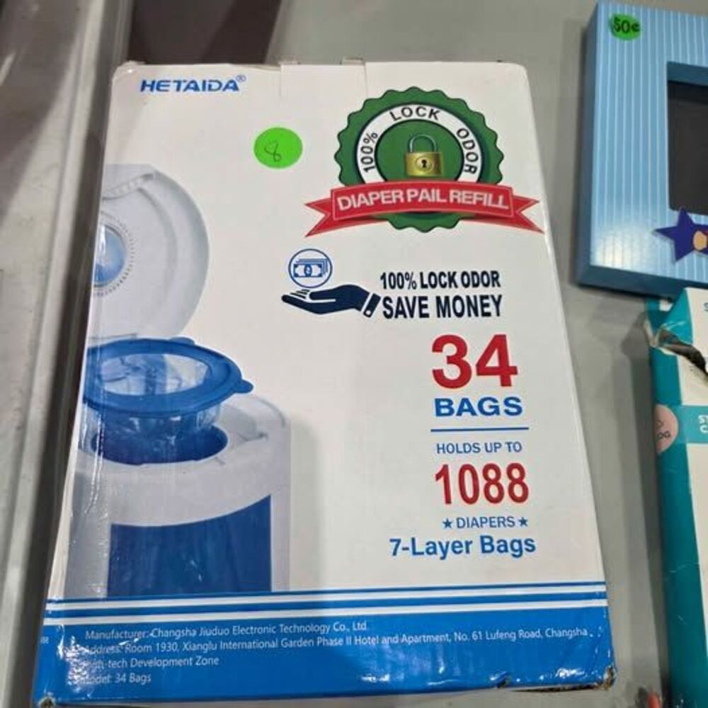 Hetaida Diaper Pail Refill Bags NEW IN BOX